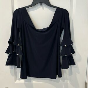 Joseph Ribkoff off the shoulder shirt